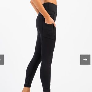 ZYIA black light and tight leggings